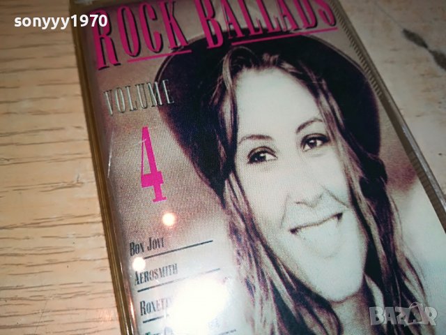 rock ballads 4-касета 1507221244, снимка 6 - Аудио касети - 37398667
