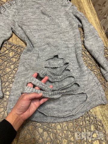 3 топли пуловера, снимка 4 - Блузи с дълъг ръкав и пуловери - 43553503