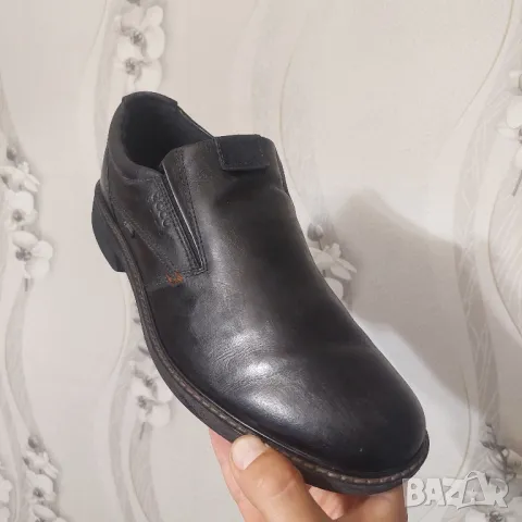 ECCO Turn GTX Slip-On номер 46 водоустойчиви обувки от естествена кожа , снимка 5 - Ежедневни обувки - 47668533