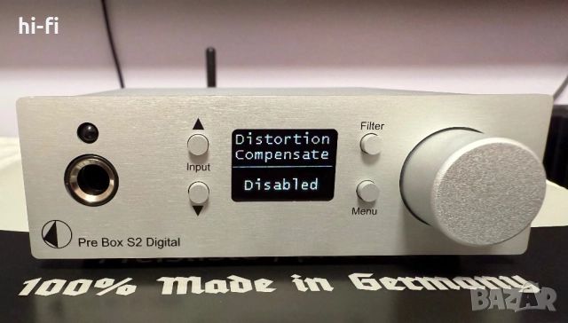 Pro-Ject Pre Box S2 Digital / DAC / Preamp / Headphone amp, снимка 14 - Ресийвъри, усилватели, смесителни пултове - 52478027