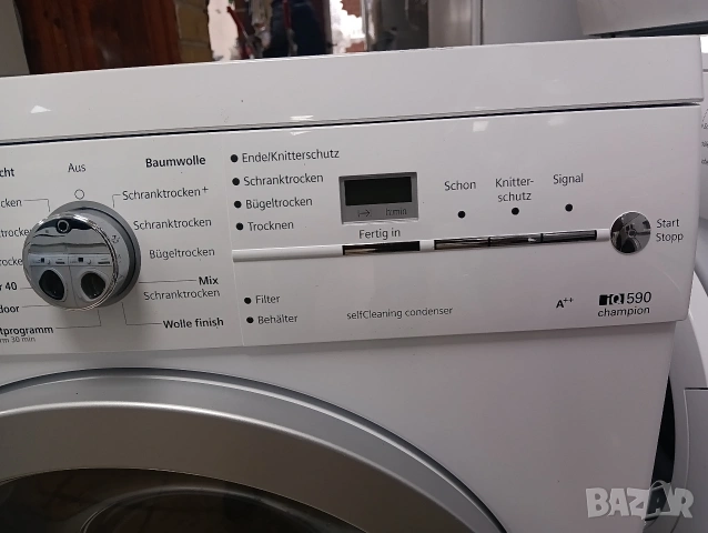 Сушилня с термопомпа Сименс Siemens IQ 590 8кг с две години гаранция!, снимка 8 - Сушилни - 53252915