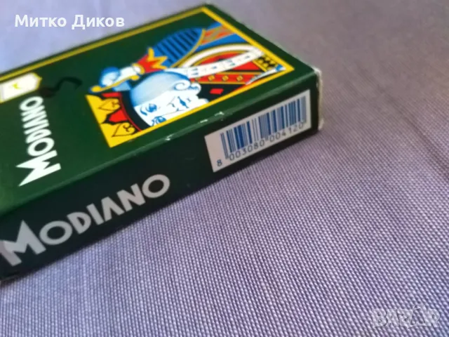 Модиано италиански маркови карти за игра 52+2 пластик, снимка 16 - Карти за игра - 47656305