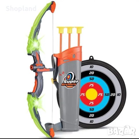 Детски светещ комплект за стрелба с лък, снимка 3 - Други - 43424087