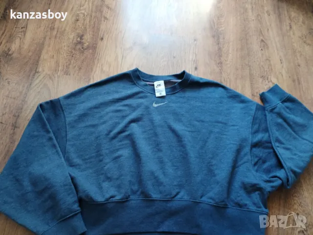 NIKE W NSW ESS FLC CREW - страхотна дамска блуза С, снимка 7 - Блузи с дълъг ръкав и пуловери - 49405523