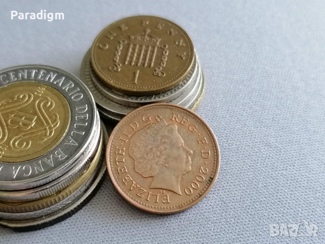 Монета - Великобритания - 1 пени | 2000г., снимка 2 - Нумизматика и бонистика - 36398743