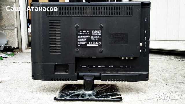 CROWN 16C01 със счупена матрица ,T.EME380.61 ,N156BGE-L41 Rev.C1 ,E01-IR-02, снимка 2 - Части и Платки - 28220240