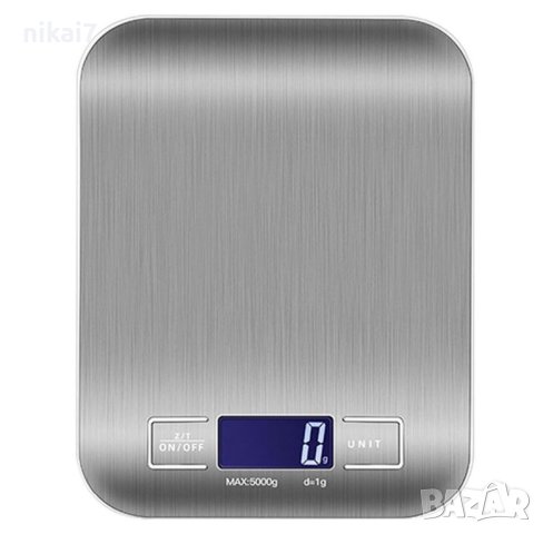 цифрова кухненска везна Неръждаема точност 0,01г/5кг храна/мляко/ядки, снимка 3 - Рутери - 42944091