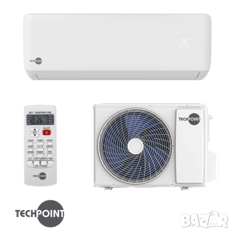 TechPoint MAXCOOL 24000 BTU (A++) – Инверторен климатик TCP H24
