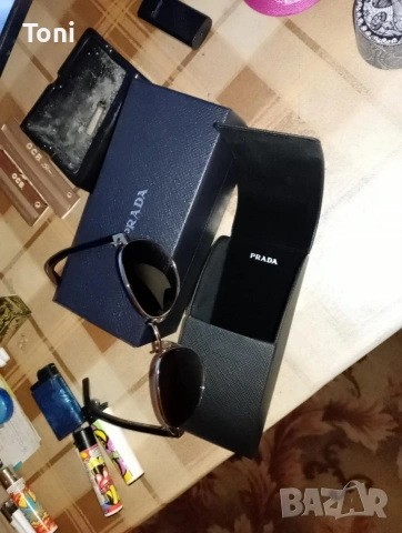 два чифта PRADA слънчеви очила Прада топ са по договаряне , снимка 2 - Слънчеви и диоптрични очила - 53575385