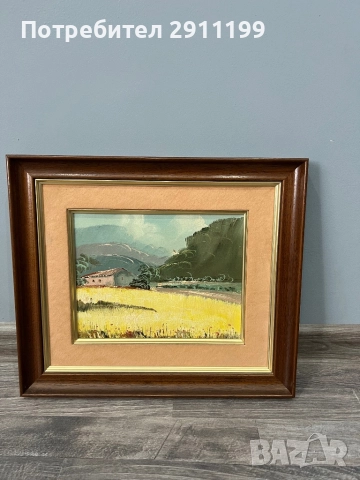 Картина с маслени бои, комплект от три, снимка 6 - Картини - 51785413