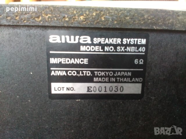 Aiwa NSX-BL44 Аудио система, снимка 8 - Аудиосистеми - 35528076