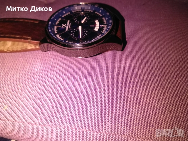 Daniel Klein 5 ath exclusive original 11358 часовник марков стоманен корпус каишка естествена кожа, снимка 4 - Мъжки - 52710471