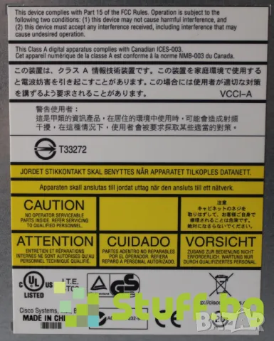 Суич Cisco Catalyst 2960G, снимка 4 - Суичове - 50187770