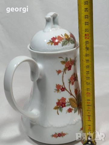 Немски порцеланов чайник , снимка 5 - Аксесоари за кухня - 35231862