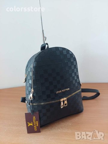 Луксозна Черна раница  Louis Vuitton код Br101, снимка 3 - Раници - 36526187