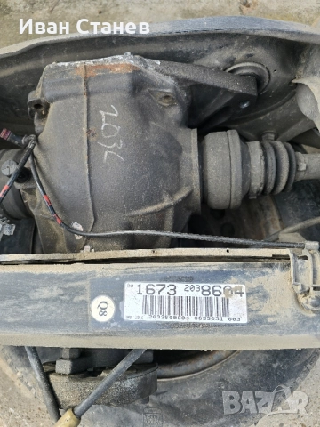 зад. мост w203 2.2 оборудван, снимка 5 - Части - 52176696