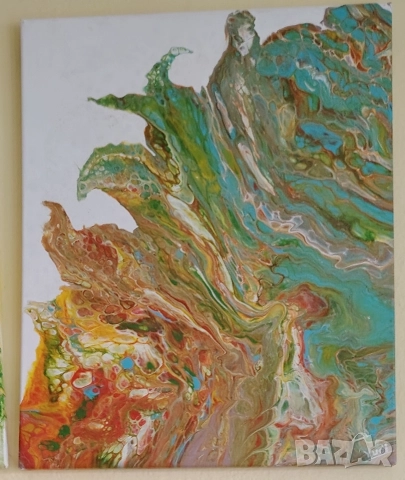 Авторски картини акрил 30/40 см, снимка 7 - Други - 33656781