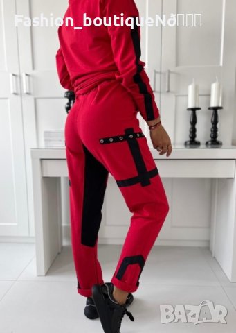 Дамски комплект Selena в червено  , снимка 4 - Комплекти - 44096763