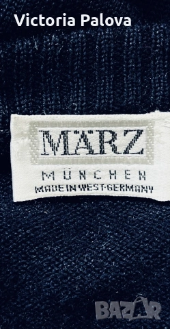 MÄRZ MÜNCHEN - унисекс винтидж пуловер “, вечната класика, снимка 7 - Пуловери - 53587190