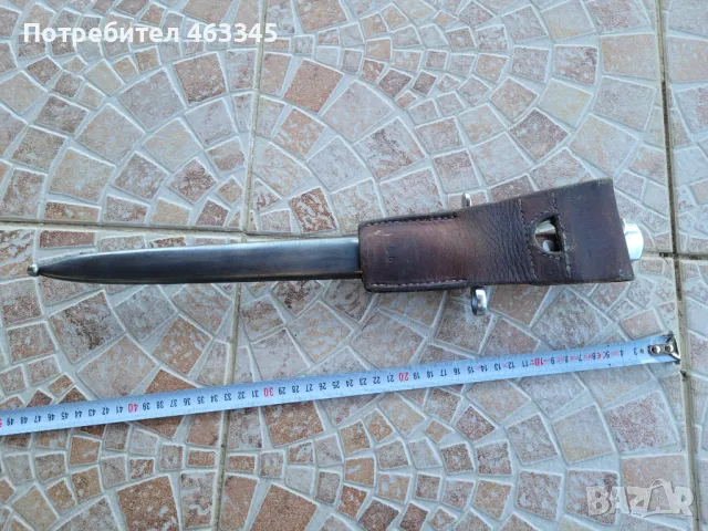 Щик, нож, байонет, Шмид-Рубин, снимка 2 - Антикварни и старинни предмети - 50320931