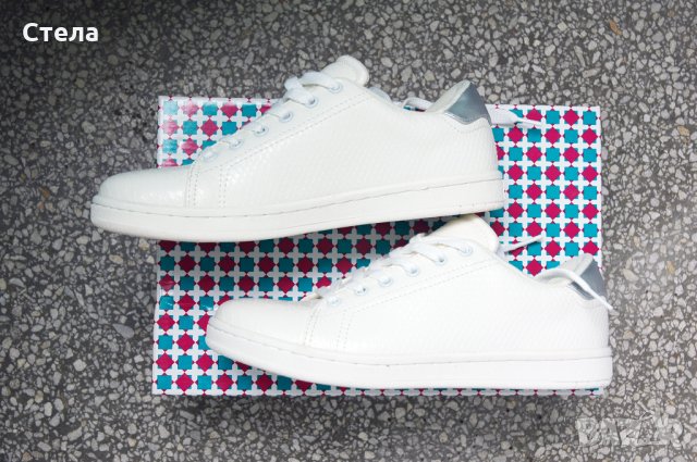 EVEN & ODD маратонки, нови, с кутия, бели, снимка 6 - Маратонки - 35252432