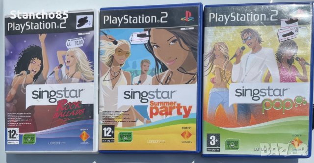 Ps2 sing star игри 3бр, снимка 4 - Игри за PlayStation - 33296503