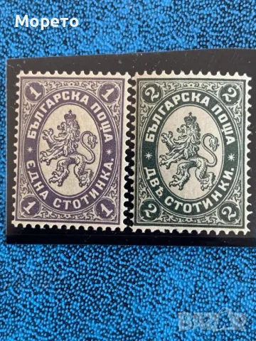 Марки-Голям лъв II-1886г.-Чисти-Лот  3