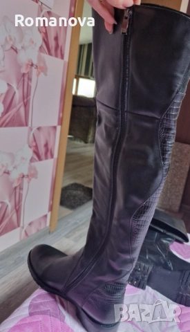 Чизми от  естествена кожа