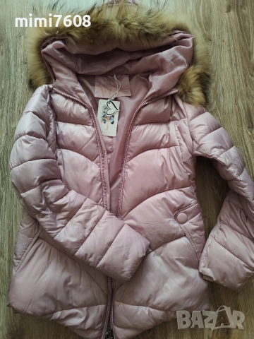 топло яке с качулка , снимка 2 - Якета - 52776836