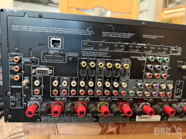 Onkyo TX-NR807, снимка 10 - Ресийвъри, усилватели, смесителни пултове - 51397717
