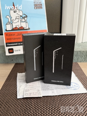НОВ❗️ 512Gb❗️24м ГАРАНЦИЯ❗️ SAMSUN S25 ULTRA Лизинг от 78лв/м / Titanium Black / Whitesilver, снимка 3 - Samsung - 51986509