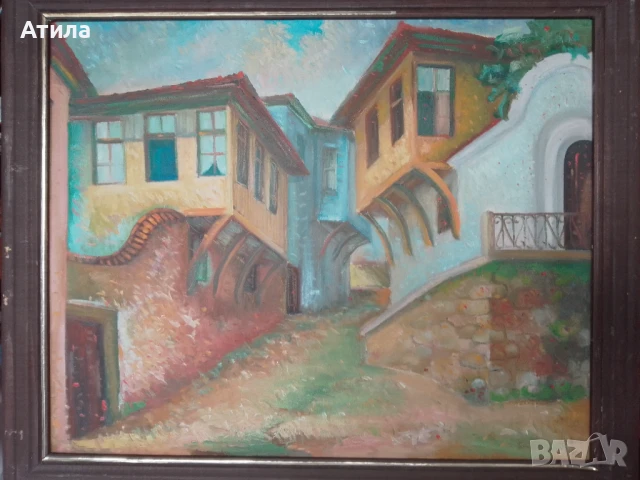 картина Пловдив 61/51 см