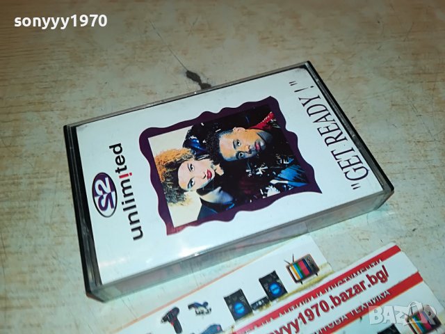 2 UNLIMITED GET READY-КАСЕТА 2111221611, снимка 2 - Аудио касети - 38746772