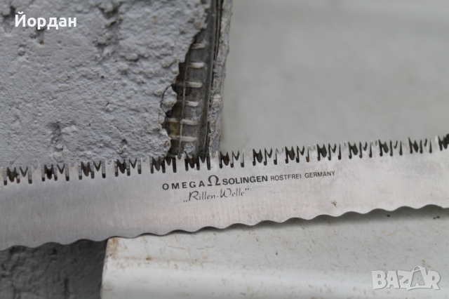 Немски професионален нож ОМЕГА , снимка 3 - Прибори за хранене, готвене и сервиране - 36576669