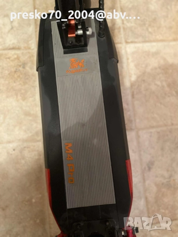 Електрическа тротинетка KUGOO KIRIN M4 Pro, снимка 4 - Велосипеди - 52553369