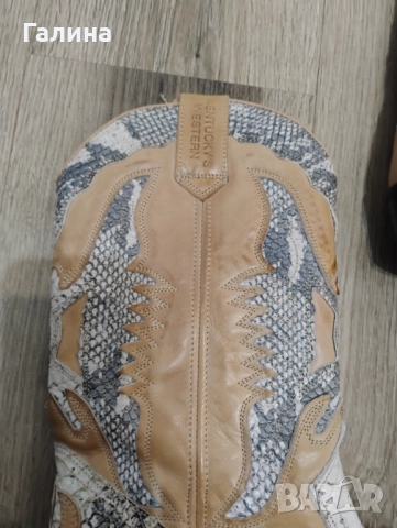 Ботуши тип каубойски, снимка 6 - Дамски ботуши - 52948687