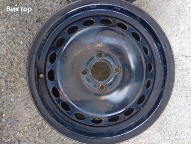 железни джанти  от дачия 15 цола, снимка 5 - Гуми и джанти - 52423892