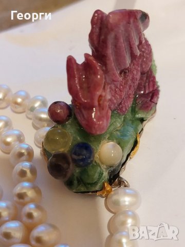 Уникална по родът си Африканска огърлица, снимка 8 - Колиета, медальони, синджири - 37787451