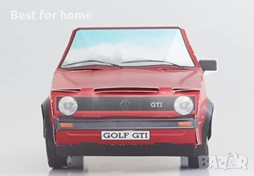 VW Golf 1 GTI -оригинален колекционерски комплект за сглобяване 1:18., снимка 5 - Колекции - 43936192