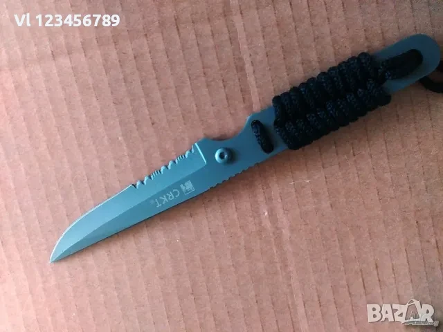 Нож за скрито носене на врата-CRKT-ED HOULIGAN 82 x182, снимка 3 - Ножове - 50815685