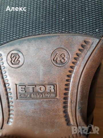Etor - испански обувки, снимка 7 - Официални обувки - 26619277