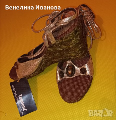 Дамски обувки на платформа TANDENZ, снимка 4 - Сандали - 39943361