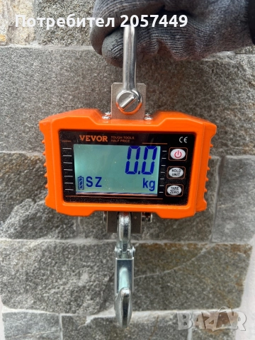 Кранова везна/електронен кантар с кука и дистанционно