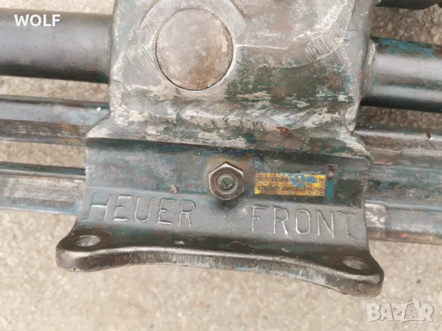 Heuer Front germany 155mm original професионално немско менгеме, снимка 2 - Менгемета - 48132365