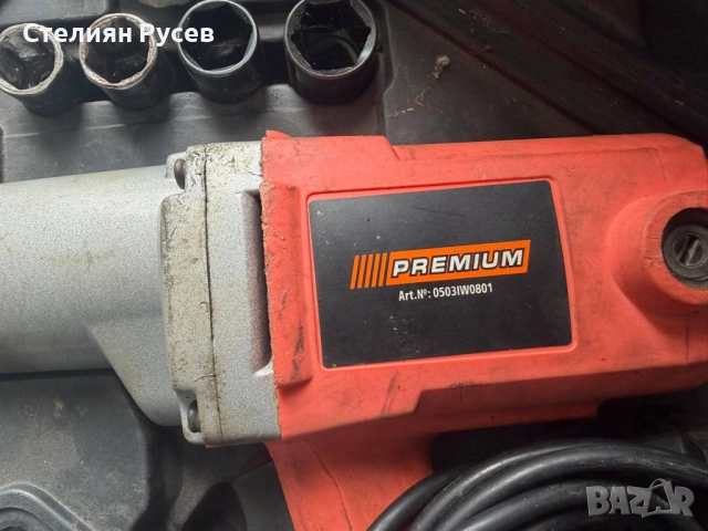 1002 гайковерт премиум 800вата premium   цена 52  евро или 101,70 лева смр - 220 волта , електрическ, снимка 3 - Други инструменти - 53428738