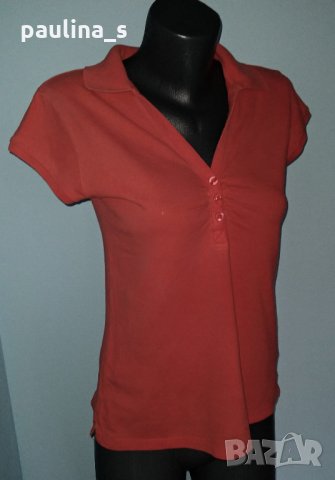 Спортна блуза тип тениска с яка "Vixen"® / унисайз 