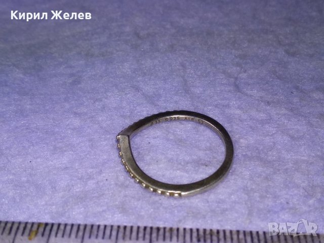 PANDORA P 11 S925 ALE 52 Марков ФИН СРЕБЪРЕН БУТИКОВ АРТ ПРЪСТЕН СРЕБРО 925 ПАНДОРА 40317, снимка 14 - Пръстени - 43226925