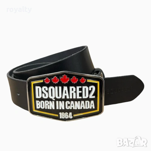 DSQUARED2 Нов Мъжки Колан Естествена Кожа 