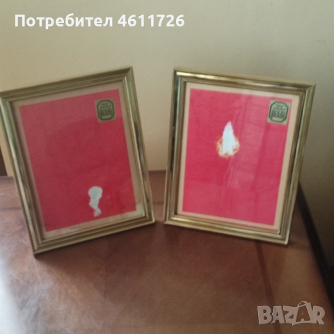 Месингови рамки за снимки, снимка 9 - Декорация за дома - 51923846