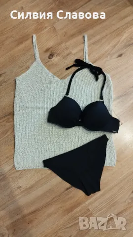 Бански H&M с плажна туника 